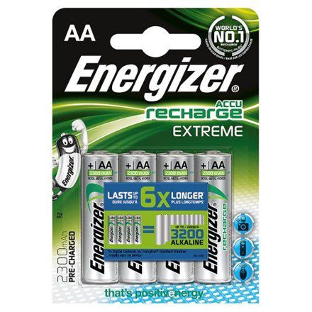 Energizer AA/HR6, 2300 mAh, akumulatorki Accu Extreme Ni-MH, 4 szt.